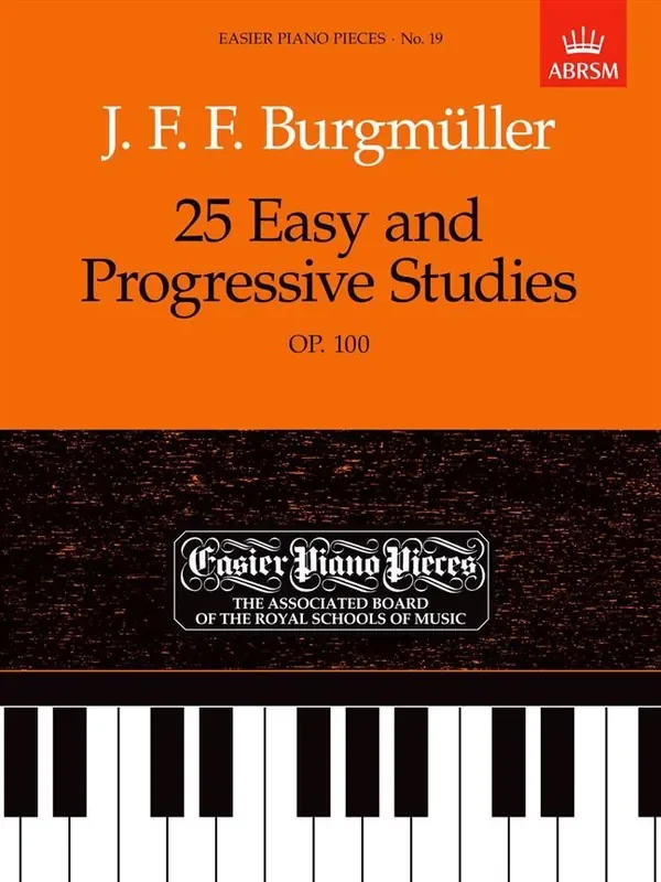 Friedrich Burgmüller 25 Easy and Progressive Studies – Op. 100 Piano