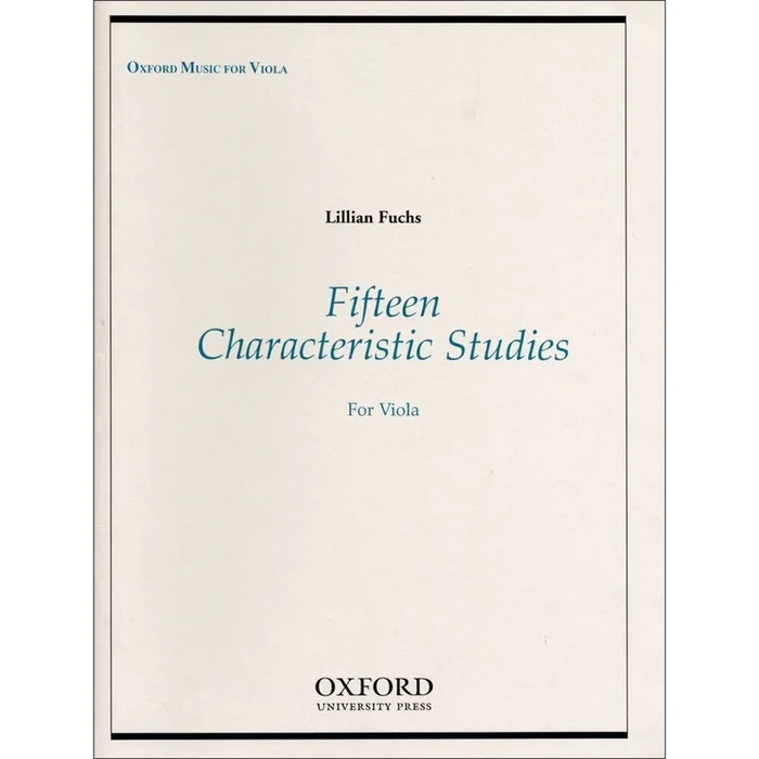 Fuchs, Lillian – Fifteen Characteristic Studies for Viola