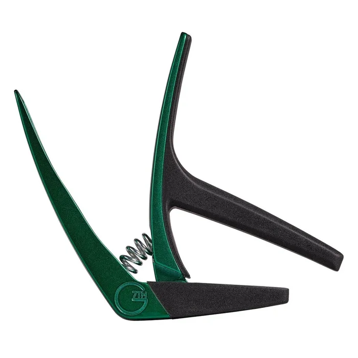 G7 Nashville 6-String Green Capo – Lightweight, One-Handed Operation, Easy Use