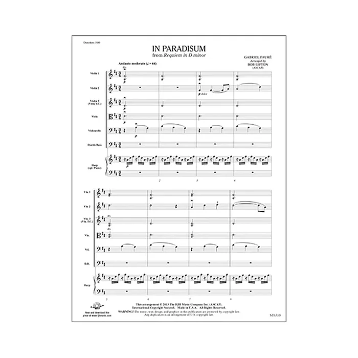 Gabriel Faure – In Paradisum