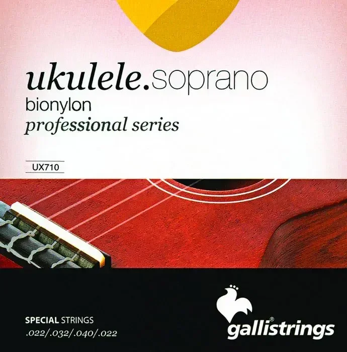 Galli Bionylon Pro Soprano Ukulele String Set