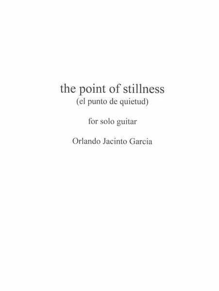 García: The Point of Stillness