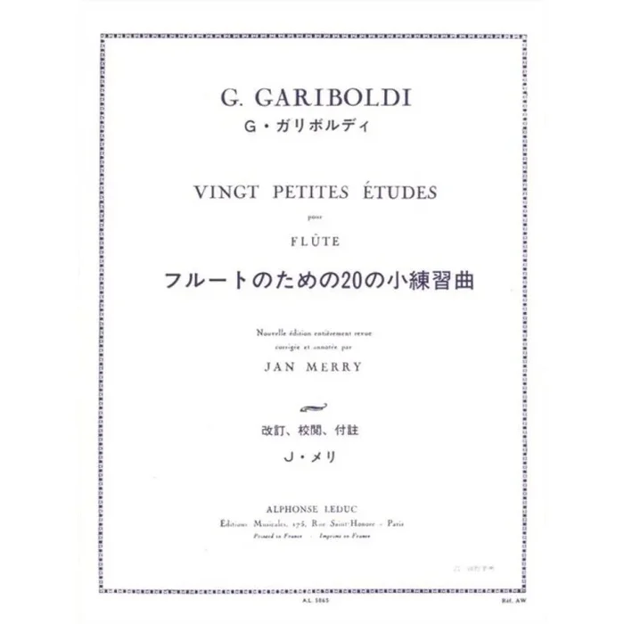 Gariboldi, Giuseppe – 20 Petites Etudes Opus 132