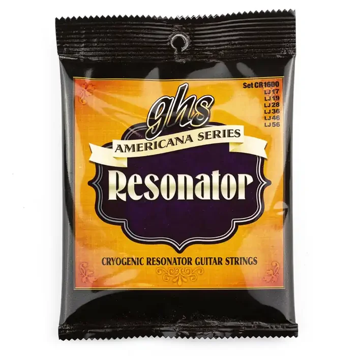 GHS Americana Phosphor Bronze 17-56 Resonator Acoustic Guitar Strings