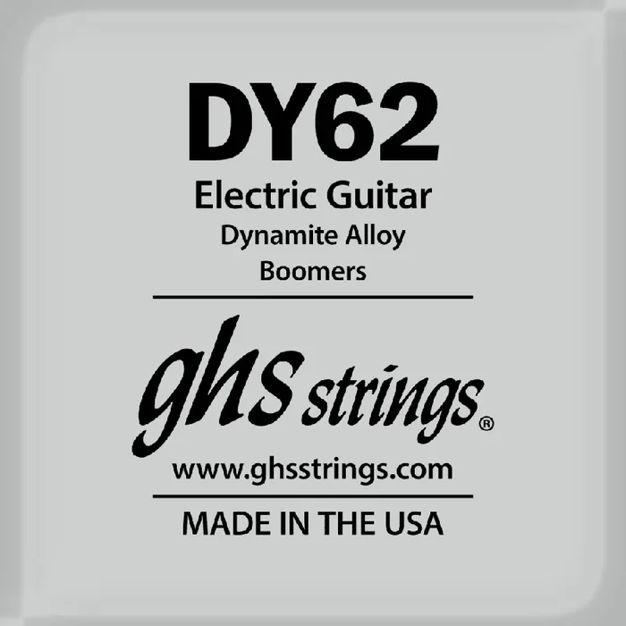 GHS Boomers Hex Core Nickel Wound .062 Electric Guitar Single String