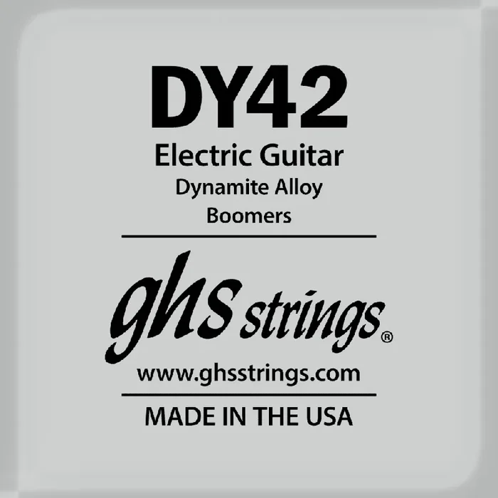 GHS Boomers Round Core Nickel Wound .042 Electric Guitar Single String