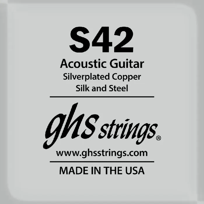 GHS Silk & Steel 42 (.042‚Äù) Acoustic Guitar Single String
