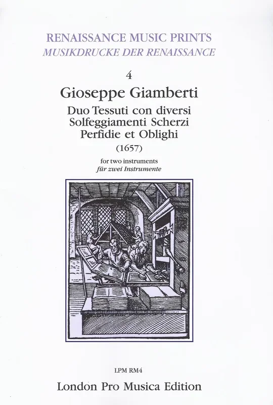 Giamberti Duo Tessuti for two Instruments