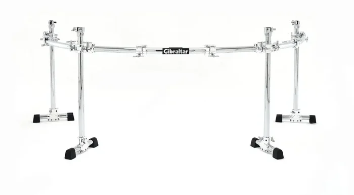 Gibraltar Rack System Chrome Series 4-pole curved Rack