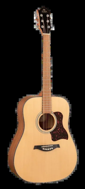 Gilman Dreadnought Acoustic Guitar Natural Satin