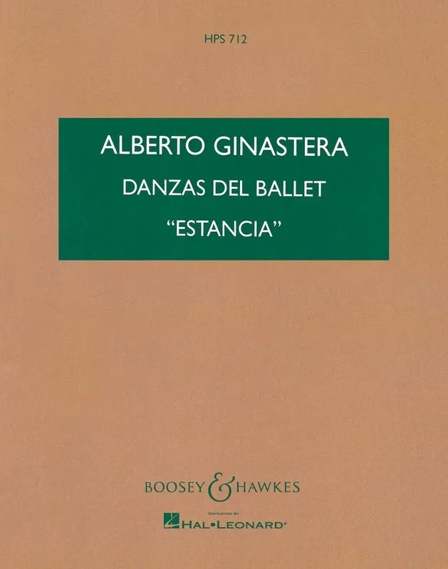 Ginastera – Danzas Del Ballet Study Score