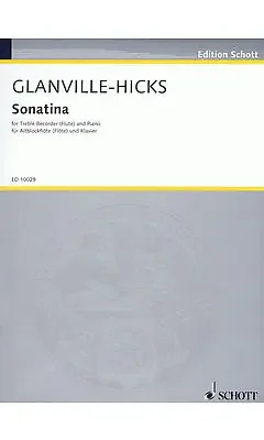 Glanville-Hicks Sonatina for Treble Recorder and Piano