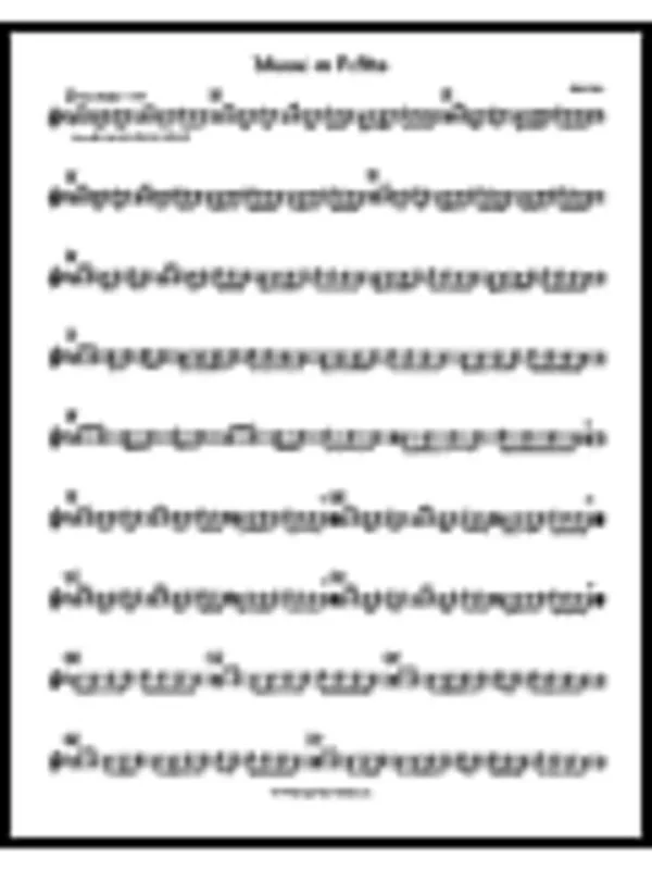 Glass – Music In Fifths All Instruments