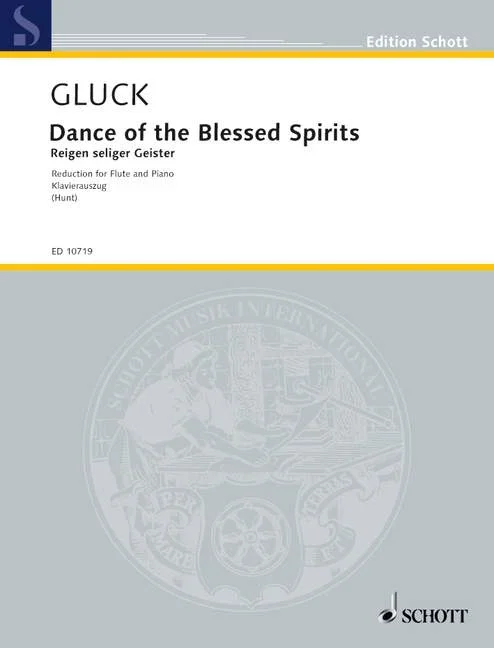 Gluck, Christoph Willibald (Ritter von) : Gluck, Christoph Willibald (Ritter von) : Dance of the Blessed Spirits, from “Orpheus and Eurydice”