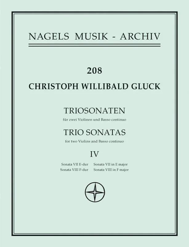 Gluck: Trio Sonatas Nos. 7 and 8 (E Major and F Major)