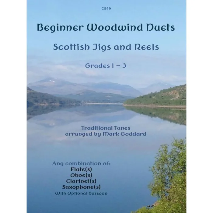Goddard, Mark – Scottish Jigs and Reels for Beginner Woodwind Duet