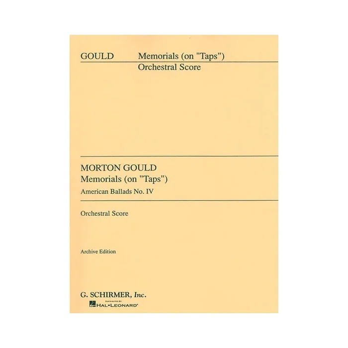 Gould, Morton – IV. Memorials