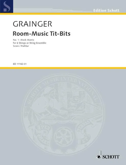Grainger: Mock Morris – Version for String Ensemble