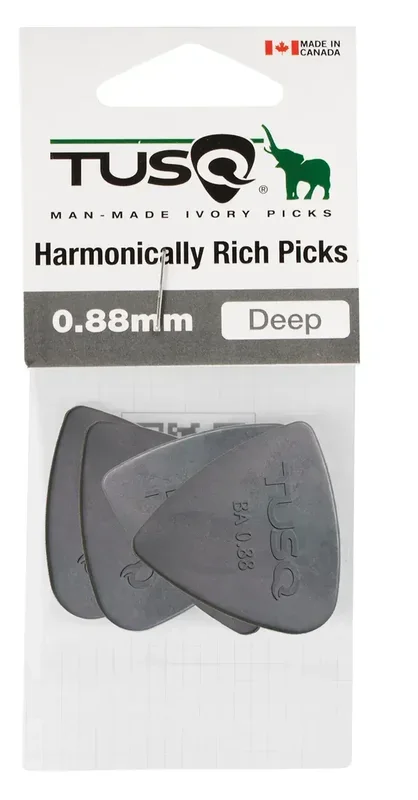 Graph Tech Bi-Angle 0.88MM Deep Tone Grey Guitar Picks – 4-Pack
