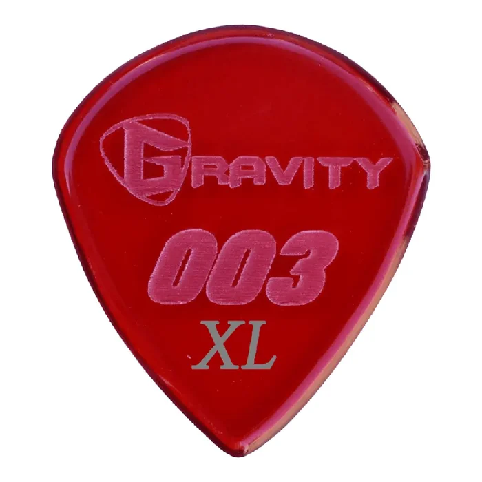 Gravity 003 XL Jazz Plectrum, Unpolished