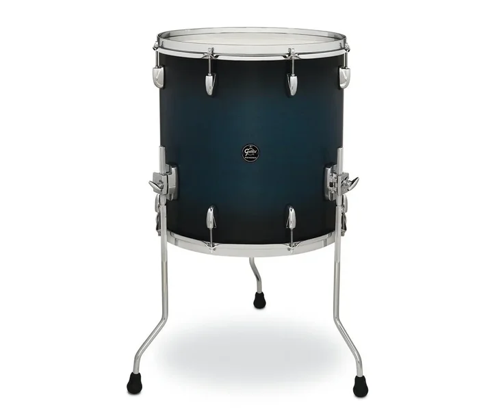 Gretsch Renown Maple 16 ” x 16 ” Floor Tom in Satin Antique Blue Burst
