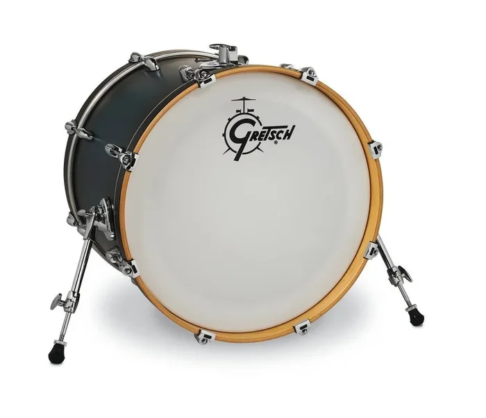 Gretsch Renown Maple 20 ” x 16 ” Bass Drum in Satin Antique Blue Burst
