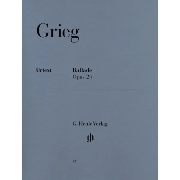 Grieg, Edvard – Ballade op. 24