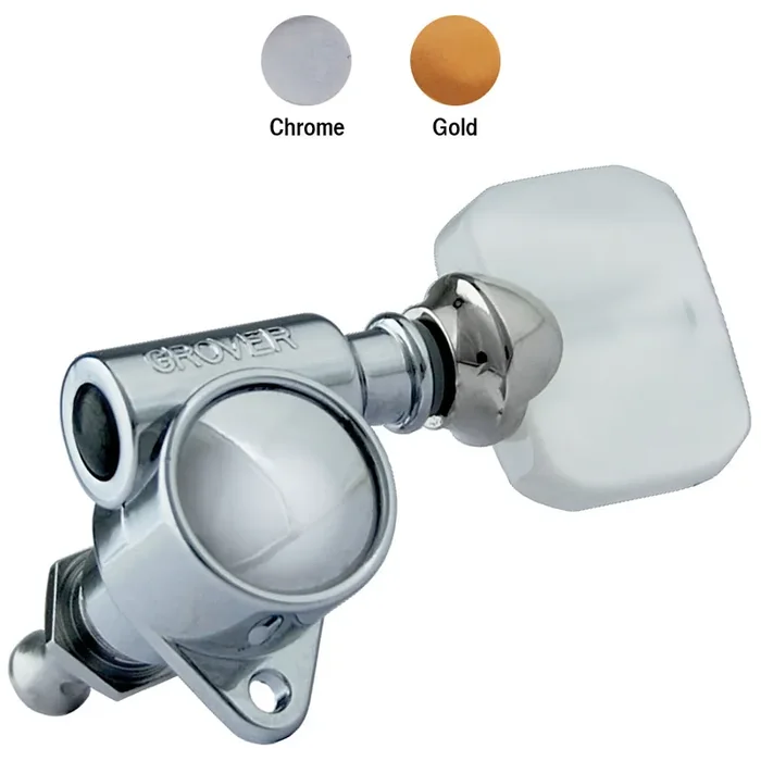 Grover Original ‘Milk Bottle‘ Rotomatics Machineheads ~ 3+3 ~ Gold