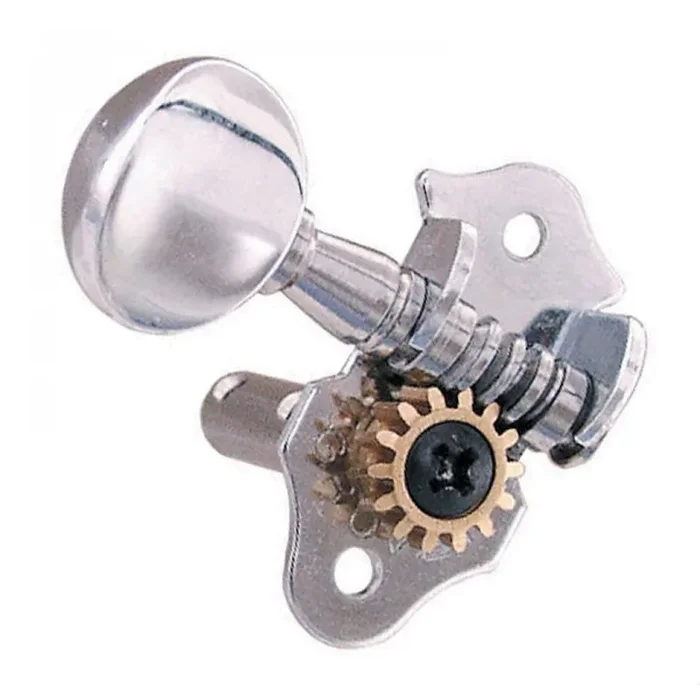 Grover STA-TITE Machineheads ~ 3+3 ~ Horizontal ~ Nickel