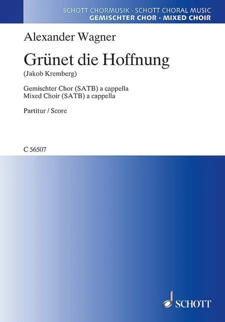 Grünet die Hoffnung, Madrigalvariation nach einem Generalbasslied (1689) von Jakob Kremberg (1650-1