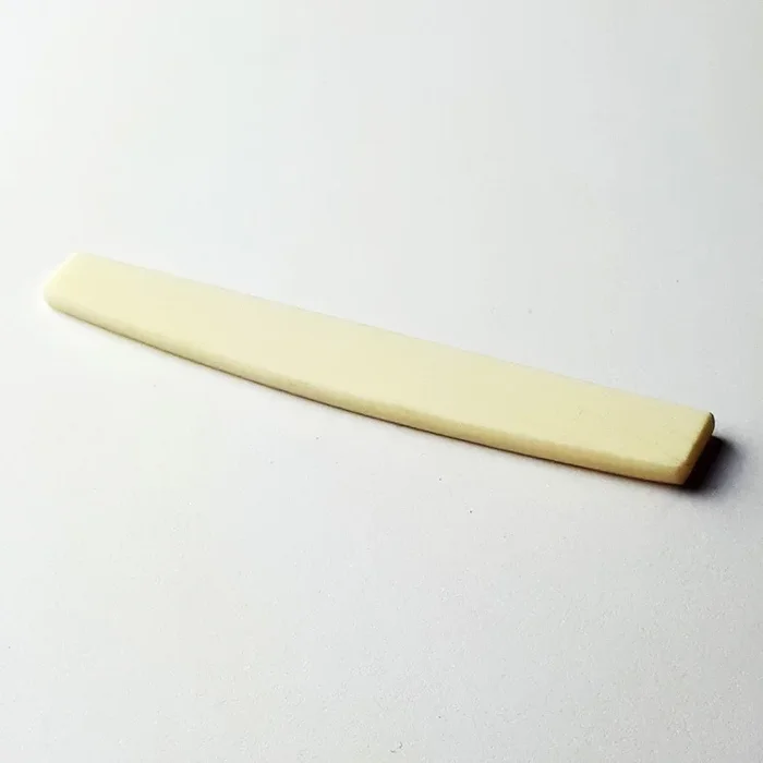 GT Acoustic Guitar Bone Bridge Saddle 74mm width (Pk-1)
