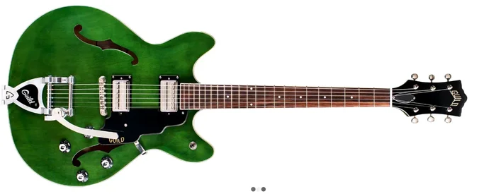 Guild StarFire I DC Semi Hollow Electric Guitar Emerald Green