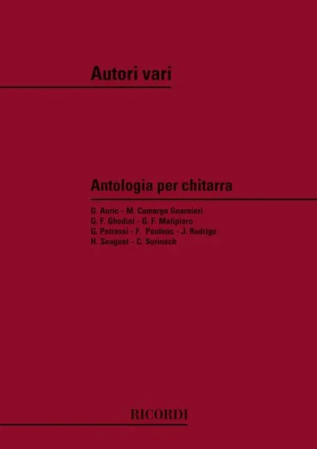 Guitar Anthology: 9 Contemporary Compositions