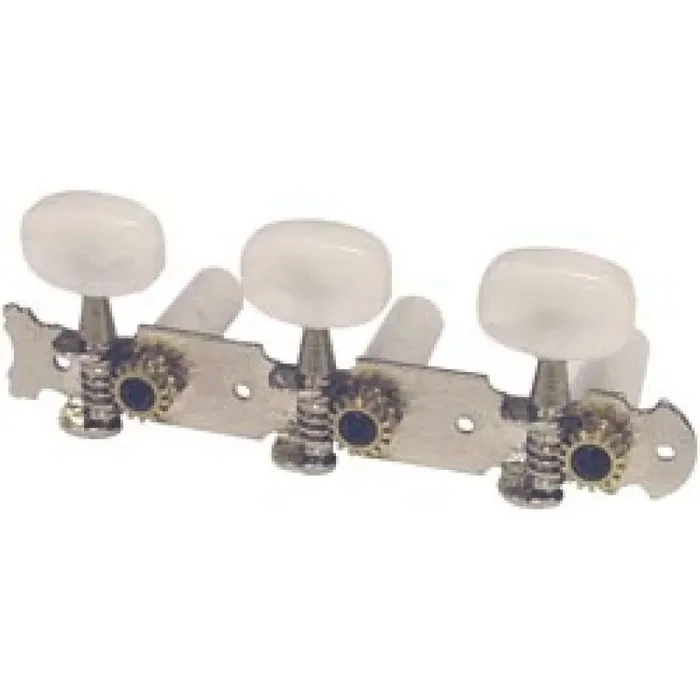 Guitar Tech Nylon string machineheads GT414 3 + 3 layout on backing plates