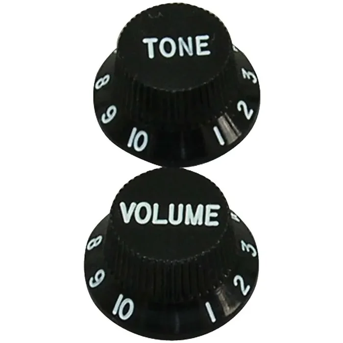 Guitar Tech S-Type GT504 Black. 1 Vol/2 Tone.