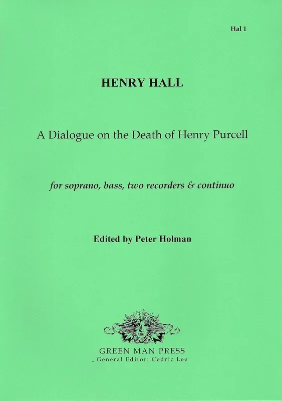 Hall Dialogue on the Death of Henry Purcell