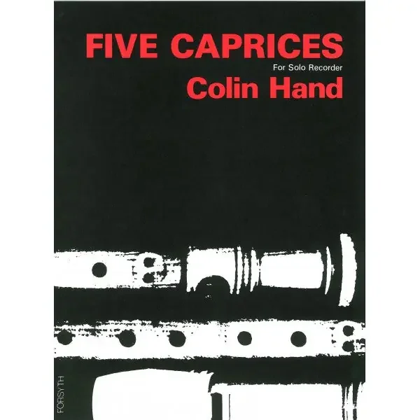 Hand Five Caprices for Solo Recorder