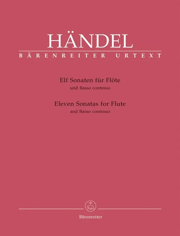 Handel Eleven Sonatas for Flute