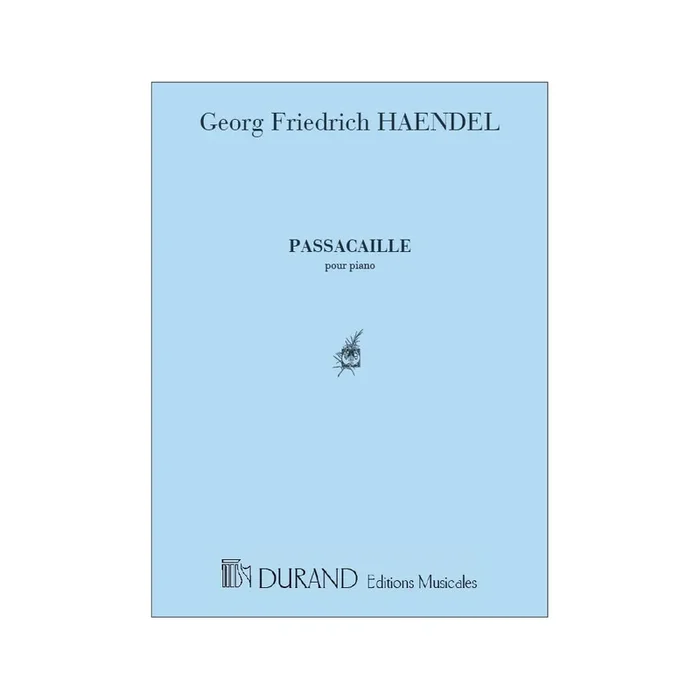Händel, Georg Friedrich – Passacaille Piano