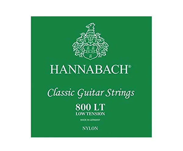 Hannabach Classical 800LT Set – Green (Low Tension)