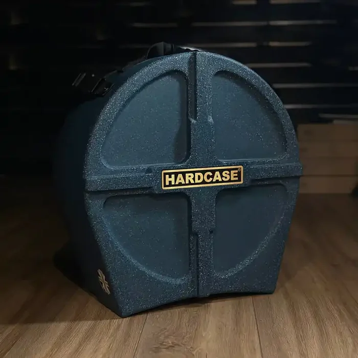 Hardcase 14″ Fully Lined Snare Drum Case Limited Edition Blue Granite