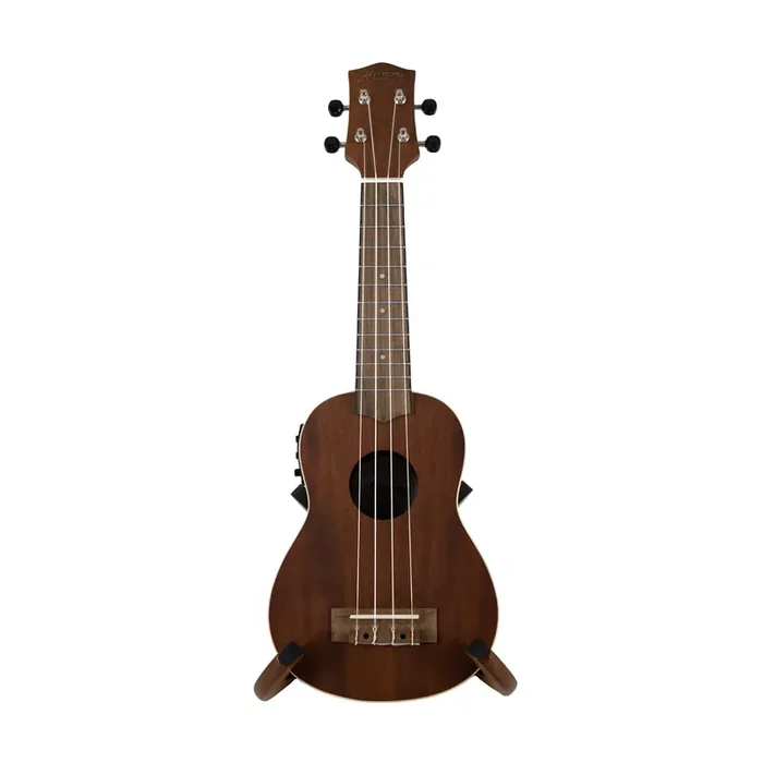 Harmony Foundation Series e-Sierra Soprano Ukulele w/Bag, Natural Satin
