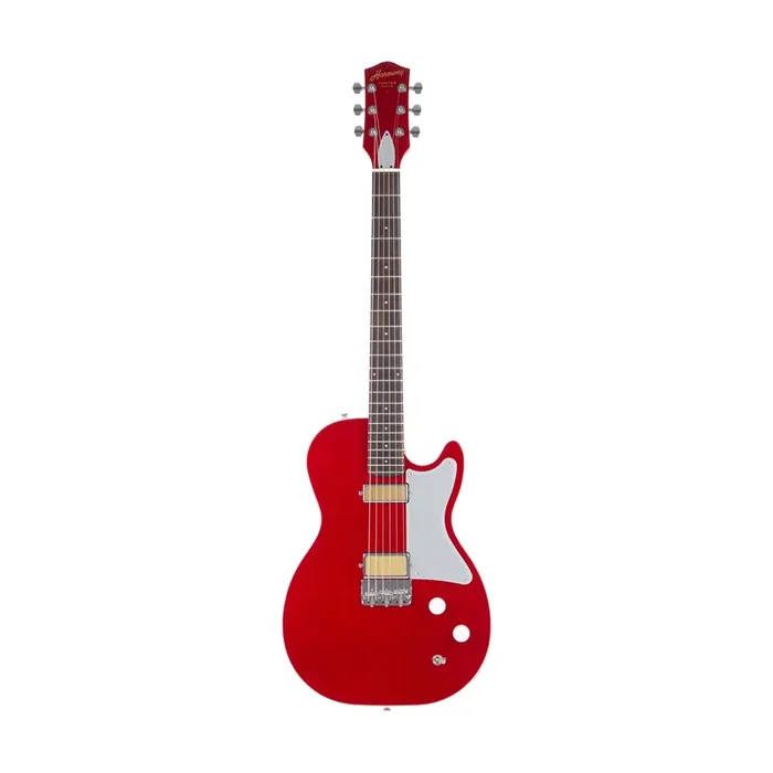 Harmony Standard Series Jupiter Thinline Electric Guitar w/Case, Cherry