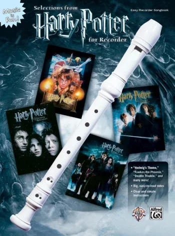 Harry Potter Selections From For Easy Descant Recorder