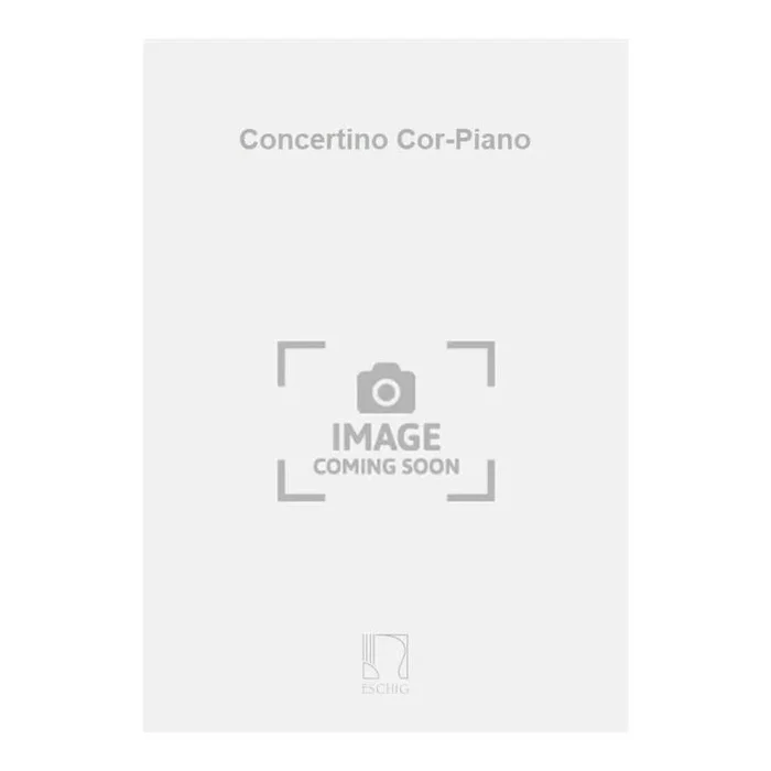 Hasquenoph, Pierre – Concertino Cor-Piano