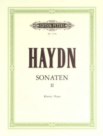 Haydn : Complete Sonatas Vol.2 Piano (Peters)