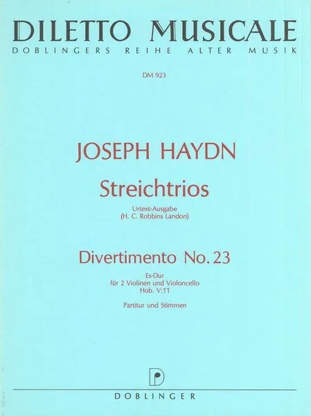 Haydn: Divertimento in E-flat Major, Hob. V:11