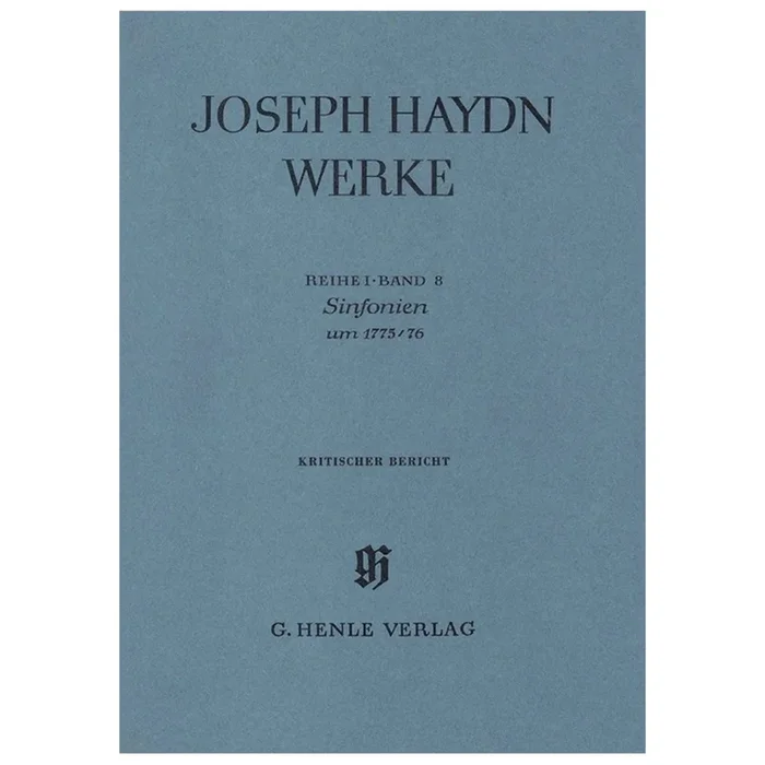 Haydn, Franz Joseph – Sinfonias about 1775/76