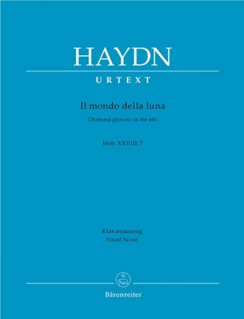 Haydn : Il mondo della luna (Hob.XXVIII:7) (It) (Urtext). : Vocal Score: (Barenreiter)