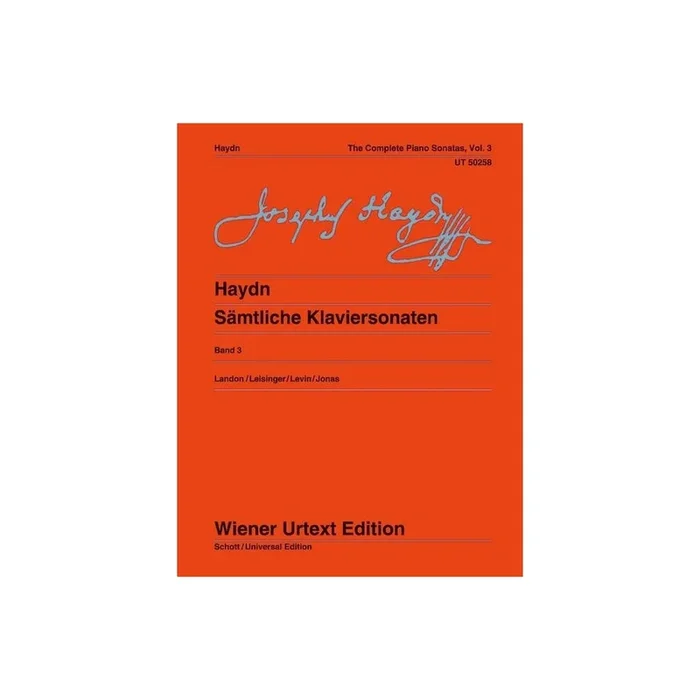 Haydn, Joseph – The Complete Piano Sonatas Vol. 3
